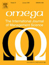 OMEGA-INTERNATIONAL JOURNAL OF MANAGEMENT SCIENCE雜志封面